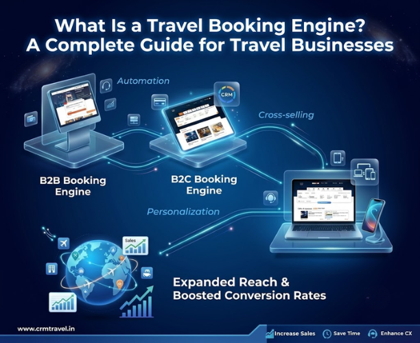 What Is a Travel Booking Engine / Portal ? A Complete Guide for Travel Businesses